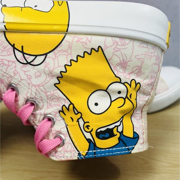The Simpsons Homer Húa Mei Hi Tops Woman/Girl Sneakers Size 40/7 - Picture 2 of 10